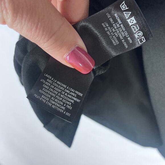 Maeve Anthropologie Womens Dress Size 0 Black Crosswise Sleeveless Flare Bandage - Picture 8 of 13